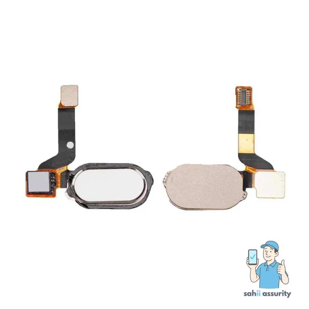 Fingerprint Sensor with Flex Cable for OnePlus 3 White